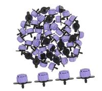 ibasenice 50 Pièces Émetteurs Ajustables Goutte à Goutte Micro Arroseurs pour Jardin Pelouse Potager et Facile à Installer
