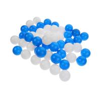 ibasenice 50pièces Boules Macaron pour Piscine à Balles Garçon Fille Boules Océaniques Colorées Douces Résistantes Aux Chocs Légères Et Portables pour Jeu Bain Et Tente De Jeu