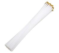 ibasenice 50pièces Mât De Drapeau pour Sport Et Fête De Mât De Drapeau Facile à Monter Soi-même Support pour Décoratif Ou National