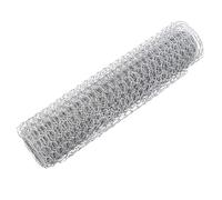 ibasenice 5m Grillage à Poules Galvanisé Filet De Clôture Hexagonal pour Volaille Et Et Durable pour Projets Extérieurs
