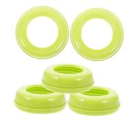 ibasenice 5pièces Anneaux De Remplacement Pour Bouteilles Biberon Colliers à Vis Large Accessoires Étanches Et Antipoussière Pour Biberons De Nourrissons Et