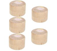 ibasenice 5pièces Boîte De Souvenir Pour Première Coupe De Cheveux Conteneur Bois Pour Rangement Mignon Pour Mémoires Enfance