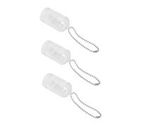 ibasenice 5pièces Miniature Succulent Keychain Pendant Set Portable Empty Glass Dome with Terrarium Decor Cactus Charm for Bags and Keys Creative Gift for Home Decoration