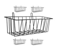 ibasenice 5pièces Support De Foin pour Nourrisseur pour Petits Animaux Accessoire Pratique pour Cages Facile à Installer Nettoyer