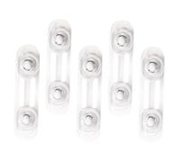 ibasenice 5pièces Verrous De Sécurité Pour Garçon Fille Loquets Pour Réfrigérateur Placard Et Installation Facile Avec Adhésif Double-face Garçon Fille Sécurité