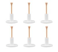 ibasenice 6 Ensembles Ensemble de Support de Golf Tee-Shirt de Tapis de Golf incassable Accessoire de Tees de pour Tapis Superbes Tees de en Caoutchouc pour de
