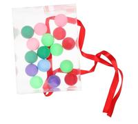 ibasenice 6 Ensembles Jeu Props pour Mariage avec Boîte à Balles de Pong Accessoires pour Jeux de Fête pour Balles Pong Compétition à Deux Participants