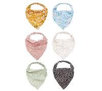 ibasenice 6 Pièces Bandeaux Bandana pour Femmes en Tissu Léger Élasticité, Accessoires Cheveux pour Spa et Nettoyage Quotidien, Style Floral et Confortable