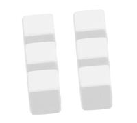 ibasenice 6 Pièces Bloc minéral Blocs minéraux naturels pour Animaux de Compagnie kit Terrarium pour Reptiles coquilles de Bernard-l'ermite Nourriture de Tortue Blanche