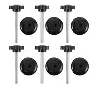 ibasenice 6 Pièces Blossom Knob Screws Threaded Thumb Nuts For Walker Seat Attachment Lightweight Easy Replacement Compatible With Seniors Walkers