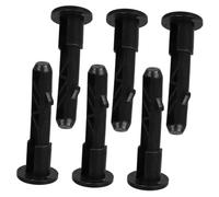 ibasenice 6 Pièces Bouchon De Charnière pour Poubelle à roulettes Accessoires De Loquet pour Poubelle Loquet pour Seau à Ordures De Charnière pour