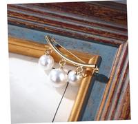 ibasenice 6 pièces Broche Épingle Métal Ornement pour Fixer Col Pince Foulard Ajustable Lot de Élégantes pour Femme Attache Décolleté Sécurisée et Décoration Mode