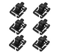ibasenice 6 Pièces Clip Rotatif pour Tuyau Hydratation Porteur à Dos Pince Légère pour Tube de Vessie Eau Accessoire Camping Randonnée Extérieur