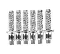 ibasenice 6 pièces Embouts de Pointe Acier Tungstène pour Bâtons de Randonnée Accessoires Alpenstock Résistants et Faciles à Installer pour Marche et Escalade