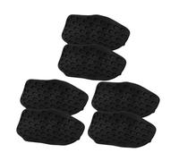 ibasenice 6 Pièces Gants de Protection Antidérapants Silicone Ergonomiques pour Haltérophilie Tractions et Entraînement Salle et Respirants Hommes et Femmes