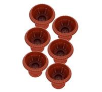 ibasenice 6 Pièces Jardinière D’urne Mini Romaine en Plastique