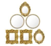 ibasenice 6 pièces Maison de Poupée Décor Mural Élégant pour Chambre et Couloir Cadres Robustes et Bords Lisses Sécurisés