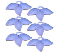 ibasenice 6 Pièces Pet Food Storage Bowls with Compartments Hanging Anti- and Feeder Box for Small Animals Like Chinchillas Hamsters and Rabbits Plastic Small Animal Feeding Bowls