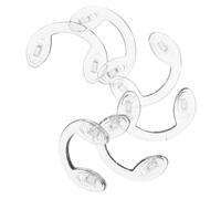 ibasenice 6 pièces Plaquettes Nez Silicone Antidérapantes U Shape Confortables pour et Soleil Stabilité et Ajustement Faciles à Installer