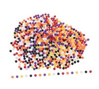ibasenice 600 Pièces Boules de Jeu Plastique Multicolores pour Apprentissage des Probabilités Compte et Jeux Traditionnels Balle de Raffle et Outil Éducatif pour Garçon Fille