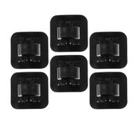 ibasenice 6pcs Clips de Câble en Alliage D'aluminium pour Vélo Boucle de Fixation C pour Cadre et Câbles pour Vélos de Montagne et Route