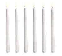 ibasenice 6pièces Bougies Led Décoratives Longues Avec Effet Flamboyant Lot De Lampes Électroniques Pour Halloween Noël Et Mariages Ambiance Sécurisée Et Pour Intérieur Et Extérieur