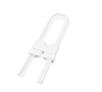 ibasenice 6pièces U-cabinet Locks Verrou De Sécurité Pour Garçon Fille Serrure u Pour Placard Pour Garçon Fille Installation Facile Sans Outils Universelle Adaptée à Divers Meubles