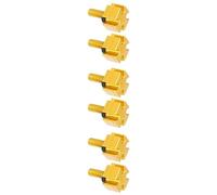 ibasenice 6pièces Vis Aluminium Pour Fixations Pratiques De Siège Arrière Accessoires De