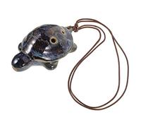 ibasenice 6trou Ocarina à Forme De Tortue Instrument Portable Pour Garçon Fille Et Débutants Et Résonnant Couleur Bleu Dégradé