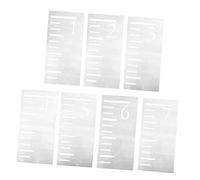 ibasenice 7pièces Toise Réutilisable Pour Mesurer La Garçon Fille Échelle De Pour Et