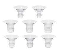 ibasenice 8 Pack Silicone Flange Inserts for Wearable Electric Breast Pumps