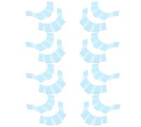ibasenice 8 Paires de Palmés de Natation en Silicone pour Adultes et Garçon et Filles, Confortables et Résistants à l'eau, pour Aquagym et Activités de Plage