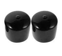 ibasenice 8 Pièces Bouchon Anti-poussière pour Roulement, Prise de Moyeu de Remorque, Caoutchouc Noir, Id 50mm, Étanche aux Intempéries, Remplacement, pour Moyeux de Roue et Tuyaux, Usage