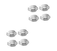 ibasenice 8 Pièces Couvercle De Commutateur De Gaz Serrures De Bouton De Poêle Couvercles De Bouton De Cuisinière à Gaz Interrupteurs à Clé Pvc Cuiseur De Riz Couvercle De Protection De Bébé