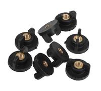 ibasenice 8 Pièces Écrous de Guide-chaîne pour Tronçonneuse Accessoires pour Tronçonneuse Détachées pour Remplacement Écrou de Guide-chaîne