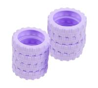 ibasenice 8 Pièces Housses de Protection Silicone pour de Valise de Antichoc et Réducteur de Bruit Protection Durable pour roulettes de Bagage et Légères pour Voyage