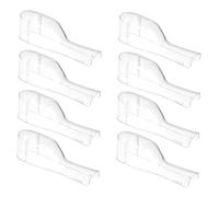 ibasenice 8 pièces Lot de Caches Têtes de Brosse à Dents Protection Portable Couvercles Adaptés pour Têtes de Brosse Électriques Compacts et Réutilisables pour Voyage Camping et Usage