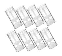ibasenice 8 Pièces Tubes Rechargeables Vides 30ml en Plastique Blanc pour Déodorants Légers et Faciles à Utiliser, pour Fabriquer Vos Propres Déodorants la Maison