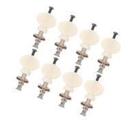 ibasenice 8 Pièces Ukulele Tuning Pegs Straight Rod Design Antiloosening Durable Small Pegs For Soprano And Folk Models