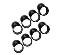 ibasenice 8pcs Protège-doigts en Silicone Organique pour Instruments à Percussion, Réutilisables et Anti-bruit, Adaptés aux Steel Tongue Drums et Percussion