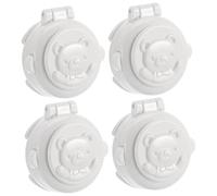 ibasenice 8pièces Couvercles De Protection Bouton De Sécurité Pour Voiture Et Machine à Laver Verrou De Sécurité Pour Démarrage Clic Protection Accidentelles