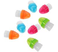 ibasenice 8pièces Kit de Bouchons Anti-fuites pour Biberon Adaptateurs Réutilisables pour Bouteilles Eau Couvercles de Transition pour Garçon Fille de Bouche