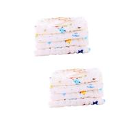 ibasenice 8pièces Serviettes De Nourrissage Coton Pur à Couches Lingettes Lavables Et Douces Pour Idéales Pour Hygiène Nettoyage Du Visage Couleurs Assorties