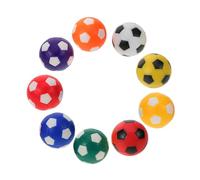 ibasenice 9 Pièces Accessoires de Table de Football Balles de Remplacement pour Jeu de Soccer de Bureau pour Optimal