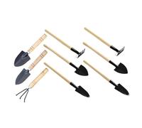 ibasenice 9 Pièces Kit Jardinage Durable pour Plantes Intérieur Mini Truelle Râteau et Bêche Outils Résistants pour Balcon Jardin et Culture de Légumes