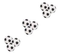 ibasenice 9pièces Mini Ballons De Football De Accessoires Miniatures pour Décoration De Maison De Poupée Balles Sportives Réalistes pour Scènes De Vie Intérieure