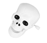ibasenice à Remonter Squelette à Remonter d'halloween De Fête Mascarade Décor d'halloween Corbeau Masque Printemps S'agiter Peluches Bourrage Blanche Abdos