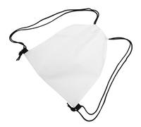 ibasenice à Sportif imperméable de Voyage Pliable pour de Cordon Salle de Sport de Sport Courir à Cordon Grand à Cordon Tissu Oxford Blanche