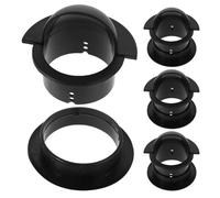 ibasenice Accessoires de Football de Table et Installation Réglable 25-30mm en Plastique Noir, 4 Ensembles Détection Précise des Buts pour Jeux en Famille ou Entre Amis