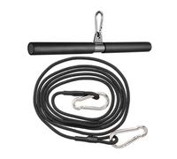 ibasenice Accessoires de Gym Kit Tirage Musculation avec Barre et Corde pour Entraînement Musculaire à Portable et Complet